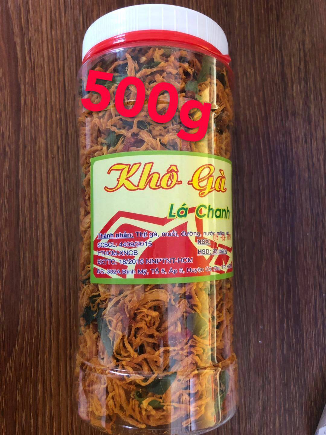 The Vietnamese kho ga la chanh 500g (Loai dac biet)