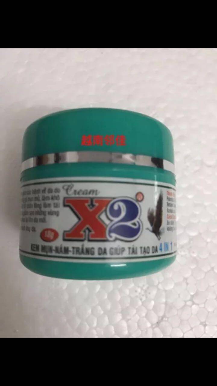 Vietnamese face cream kem mun-nam-trang da X2