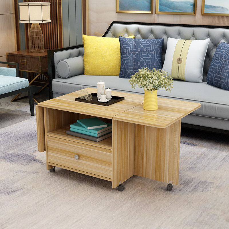 Buy Folding Table Coffee Table dual use simple modern multi-functional ...