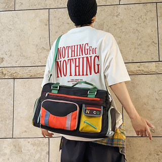 Large-Capacity New Crossbody Bag for Women, Short-Distance Commuting Travel Bag, Trendy Brand Multi-Functional Handbag, Sports and Fitness Bag for Men