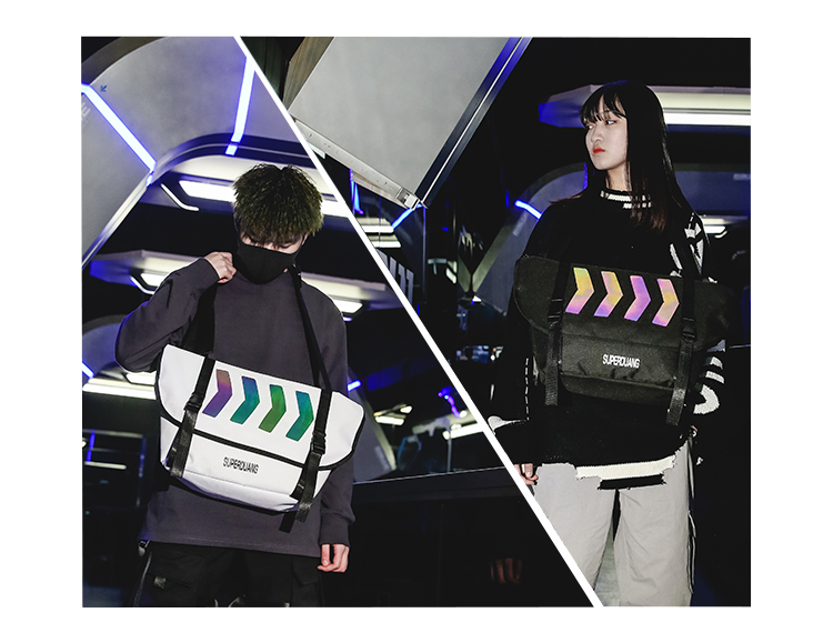 Bánh bao đường phố Nhật Bản cặp vợ chồng retro Túi Messenger công suất lớn túi đeo vai nam hoang dã thẻ chéo túi thủy triều - Túi của con người túi xách nữ gucci