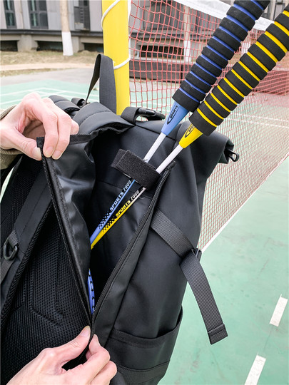 Waterproof large-capacity backpack, sports user badminton bag, short-distance travel bag, workwear style computer bag, student school bag