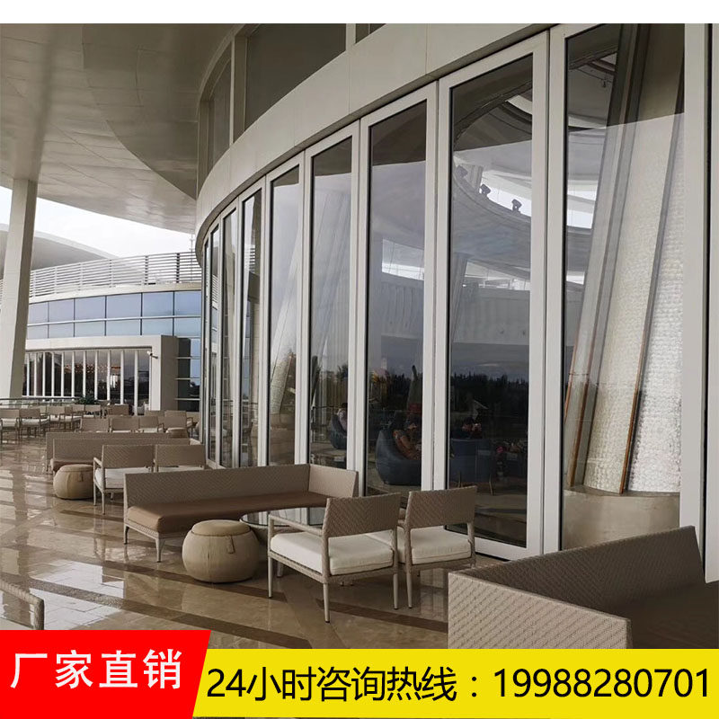 GLASS PARTITION WALL OFFICE DOUBLE LAYER SOUNDPROOF FROSTED ALUMINUM ALLOY SHUTTER EASY INDOOR MALL CAFE PARTITION WALL