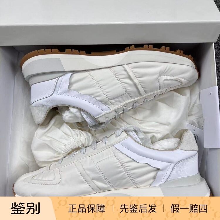 Spot Masion Margiela Replica White Retro Low-Top Rubber Sole Sports and Casual Shoes