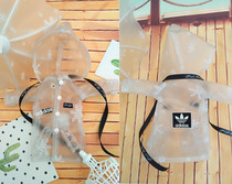 Video raincoat umbrella ob11 small cloth blythe doll 4 points 6 points 8 points bjd strange high baby clothing material bag