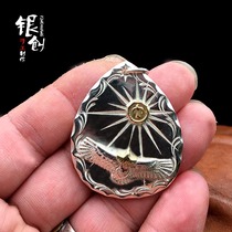 Yinchuji Jian kenkikuchi Golden Mouth Kitty Tang Grass Silver Cake Pendant Handmade Custom Lin Junjie goros