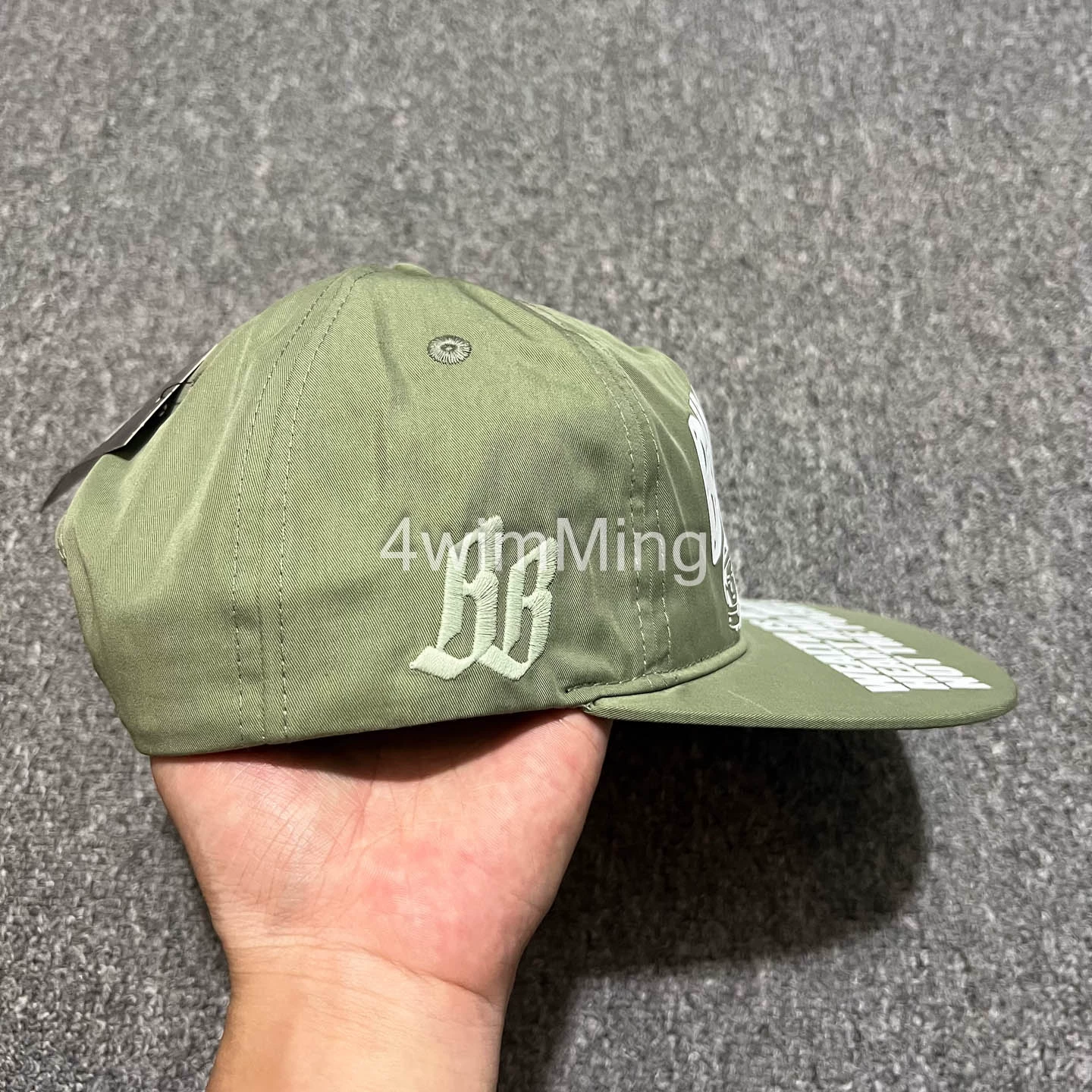 Кепка бейсболка с плоским краем и надписью Billionaire Boys Club BBC Arch Bridge, кепка Visor