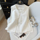 ແບບຈີນໃຫມ່ Tang suit vest ແບບຈີນສໍາລັບແມ່ຍິງຮ້ອນໃນພາກຮຽນ spring ແລະ summer