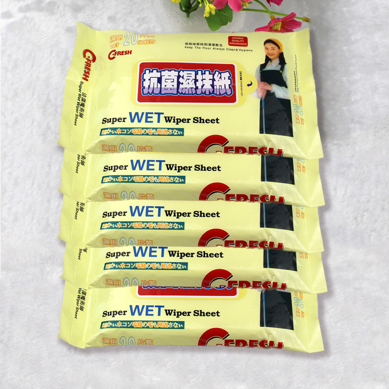 Electrostatic Dust Removal Paper Wipes Cleaning Paper Mop Wood