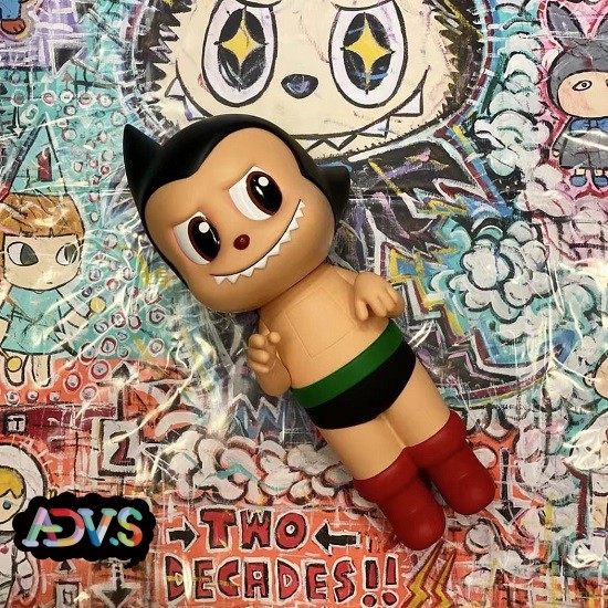 Labubu astroboy mini how2work ラブブ Labubu x Astro Boy Mashup