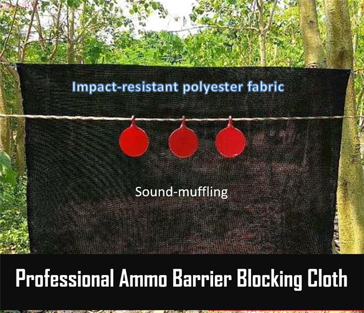 Slingshot special blocking cloth high molecular strong resistance silencing cloth target box cloth target field buffer cloth outlet thickened