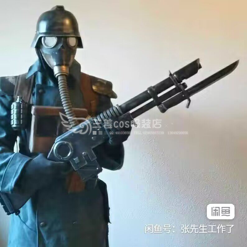 战锤40K克里格大衣 Death Korps Cosplay 套装游戏角色扮演