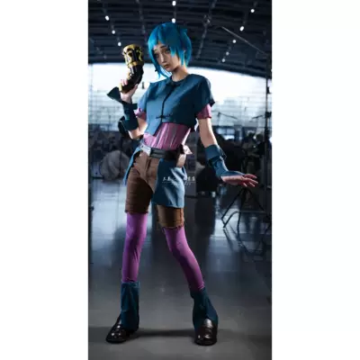 Arcane young Jinx cosplay costume cosplay