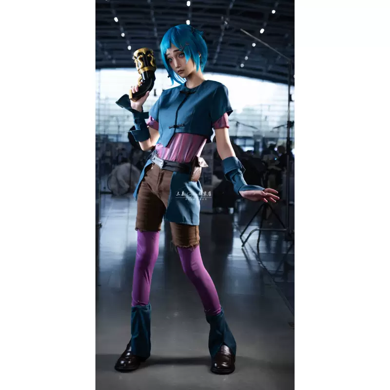 Arcane young Jinx cosplay costume cosplay — main view