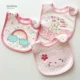 Baby bib bib phim hoạt hình bé nước bọt khăn bông mùa xuân và mùa thu bông không thấm nước sơ sinh - Cup / Table ware / mài / Phụ kiện