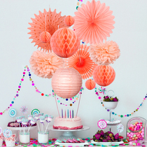 ins summer mall window decoration wedding bedroom festival activity background wall layout kindergarten hanging ornaments