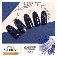 PJ083 Blue Steel Bead