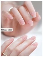 NJ027 Плавание/прозрачный серый голый.