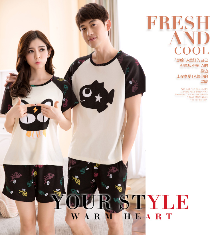 Pyjama mixte OTHER   en Coton à manche courte - Ref 2988522 Image 7