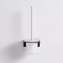 Space aluminum toilet brush set toilet toilet toilet brush cleaning toilet creative household toilet brush holder