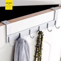 Punch-free space aluminum hanging door rear adhesive hook door back hanger no trace adhesive hook creative nail-free door hanging hook