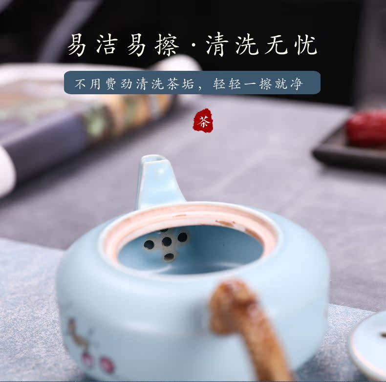 Kung fu tea set jingdezhen ceramic home portable travel office high - grade up phnom penh your up of a complete set of tea service