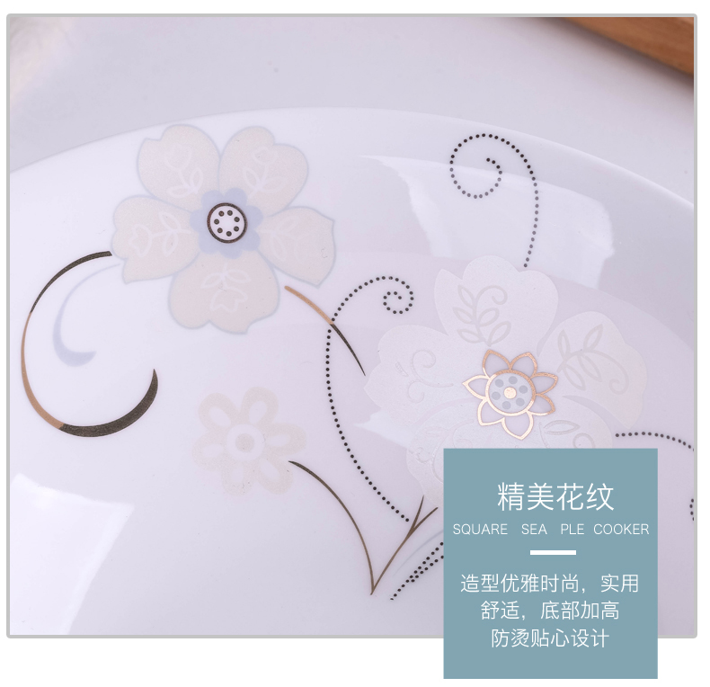 Jingdezhen ceramic bowl household size with run a soup bowl move contracted products rainbow such use pot tableware portfolio suits for