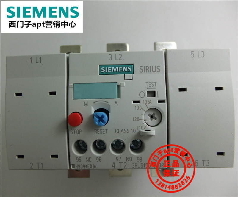 (Fake one penalty ten) original Siemens heat overload relay 3RU5156-3JB2 110-135A
