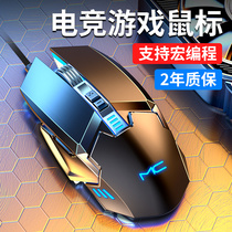 Wired Mouse Comfortable Fret Dazzle Custom Mute Silent Notebook for ASUS Redolbook14