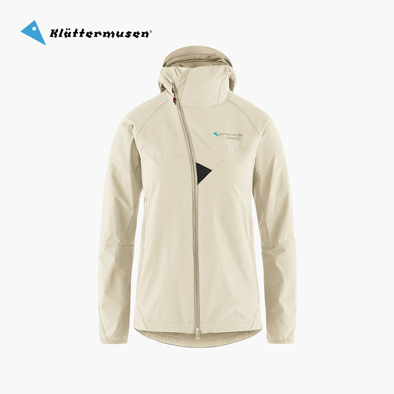 Klattermusen Climbing Mouse Elastic Windproof Hooded Soft Shell Windbreaker/Women's Model Vanadis 10629W Klattermusen Climbing Mouse Elastic Windproof Hooded Soft Shell Windbreaker/Women's Model Vanadis 10629W