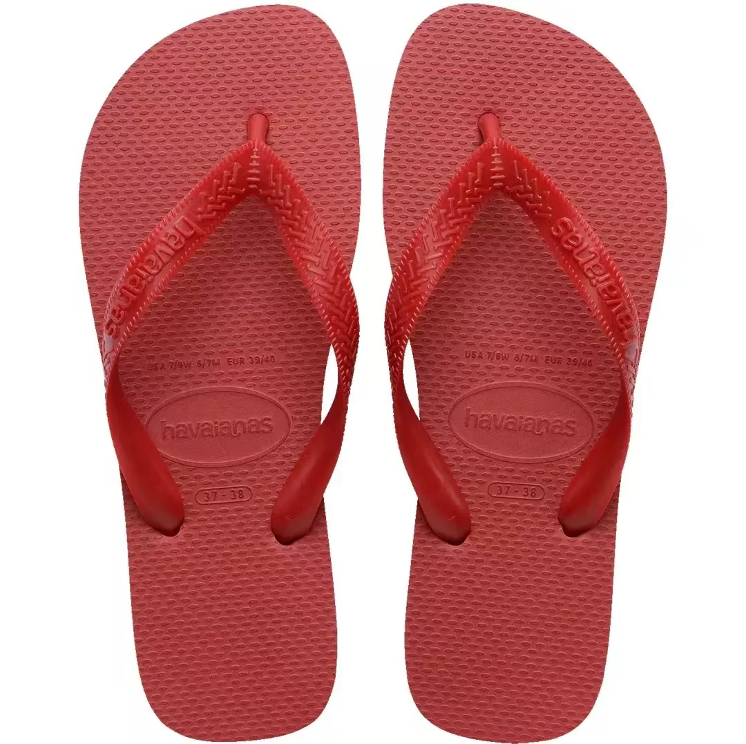 Brazil Havaianas Human -Drag Мужчины и женщины пляжные тапочки TOP широкополосный антискользящий летом носки для ног
