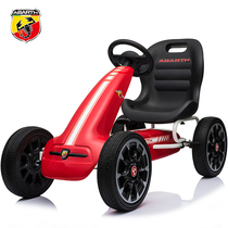 Childrens kart four-wheeled bicycle sports fitness educational toy car can take baby beach stroller