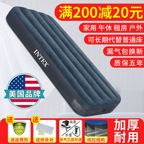  INTEX inflatable mattress double household thickened air cushion sheets people flush air folding lunch break bed portable outdoor