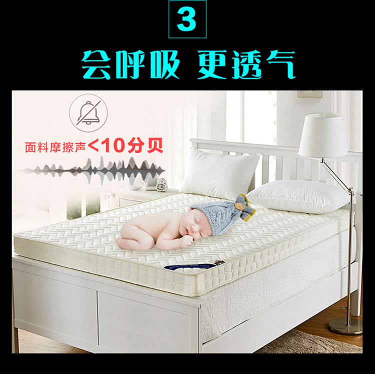 Siêu dày Simmons nệm kinh tế 1.5m1.8m mét dày siêu mềm và mềm dual-sử dụng đôi đệm gấp