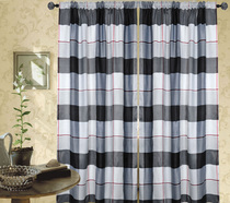 Rental room small curtain door curtain 1 27 meters wide*1 75 meters high 1 7 meters wide*1 3 meters high red black