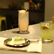 Striped cold drink cup lemon tea juice cup lead-free glass cup milk tea shop drink cup cocktail cup draft beer