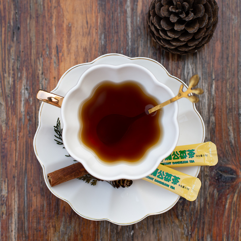 Long caressing-dandelion root celerified tea long white Mountain pure mother-in-law Ding tea filling and brewing tea 100 packets of gift boxes