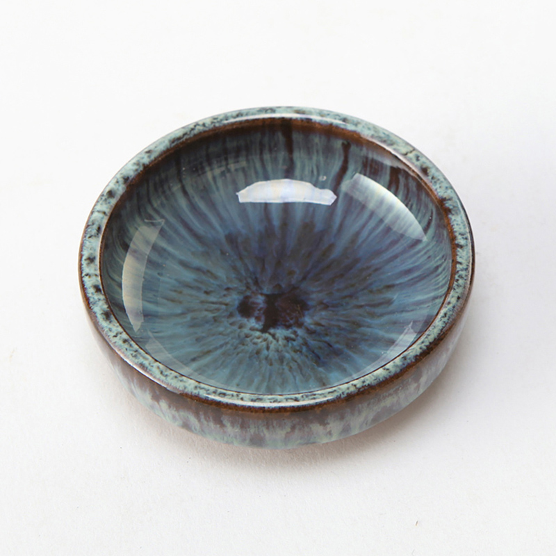 Ancient garden ceramics up with violet arenaceous coarse pottery kung fu tea set a Japanese - style variable small cups master cup single cup sample tea cup