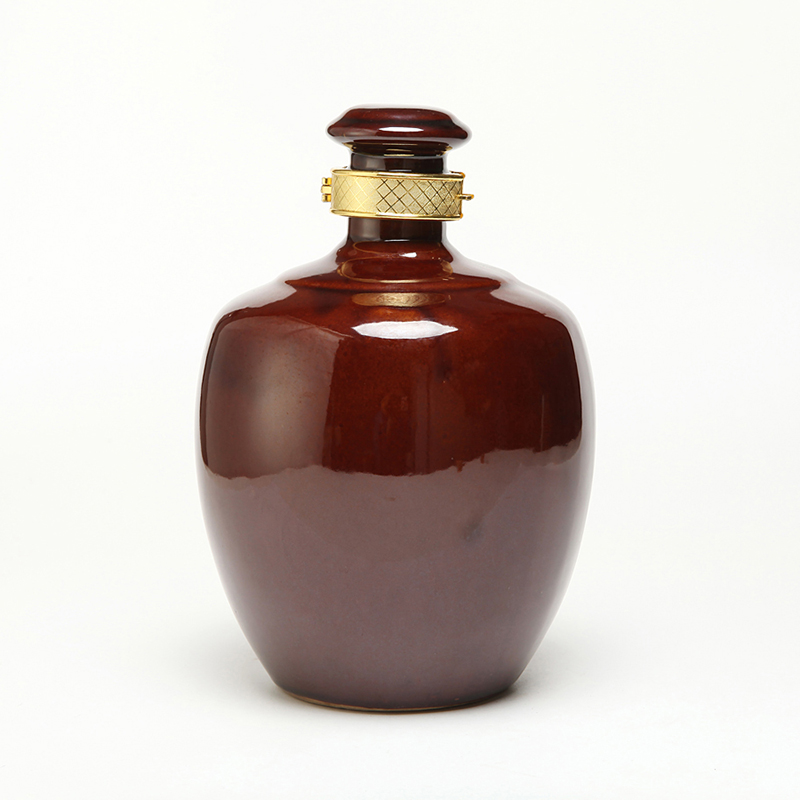 The ancient garden ceramic jars 10 jins to 5000 ml of household yixing bottle seal wine bottle of liquor bottles of wine bottle