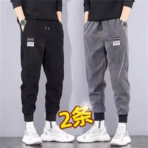 Men wear trousers for work wear-resistant dirty construction sites outdoor labor protection work clothes work clothes loose