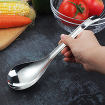 Original flavor 304 stainless steel spoon household long handle commercial Japanese short handle large skimming soup soup