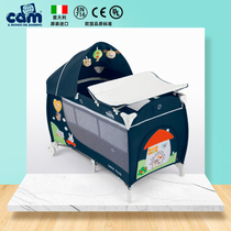 Crib CAM foldable travel bed European portable multi-function imported crib sleep game to take into account