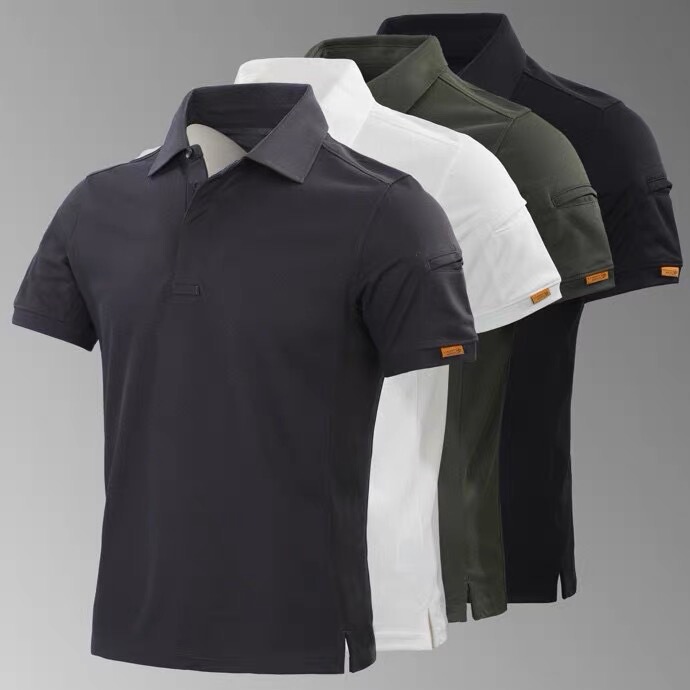 Jihua Seventh Generation B2 Tactical Collar Short-Sleeve Physical Training Shirt Quick-Drying Breathable Men's Summer Polo Sports T-Shirt Jihua Seventh Generation B2 Tactical Collar Short-Sleeve Physical Training Shirt Quick-Drying Breathable Men's Summer Polo Sports T-Shirt