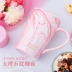 Cốc nước sáng tạo ins Bắc Âu dễ thương nữ cá tính xu hướng cốc gốm với nắp muỗng cà phê chòm sao cốc - Tách bình inox giữ nhiệt Tách