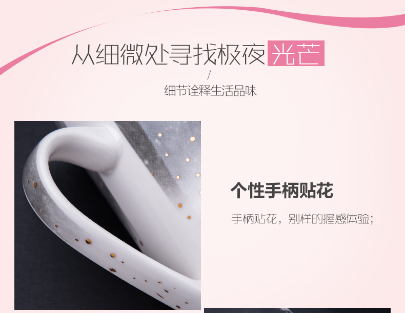 Creative ceramic cups with cover female spoon express keller tide male students household glass coffee cup gift boxes