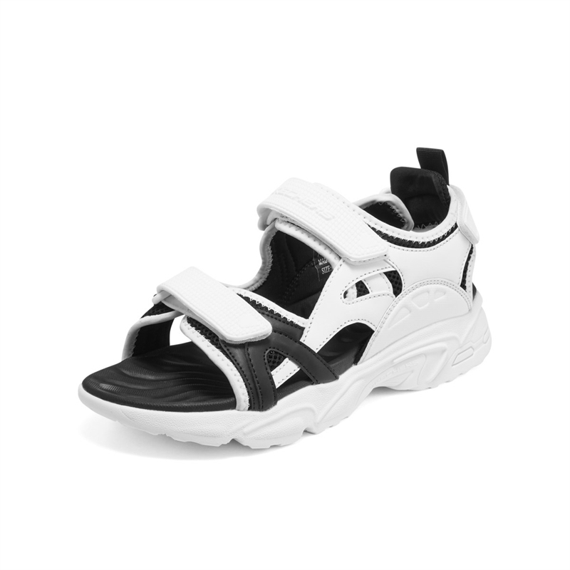 Skechers Skechers Mecha Sandals Little Bear Height-Increasing Thick-Soled Summer Men's Velcro Sports Beach Shoes