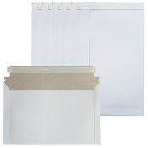 Express envelope mail without word white blank kraft paper file bag self-sealing self-adhesive paper bag letter packaging