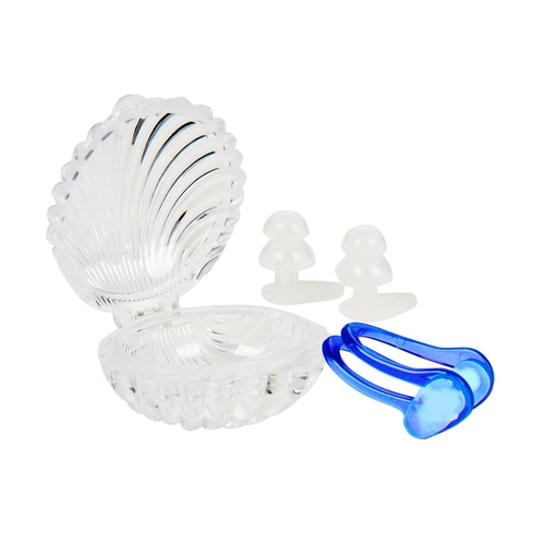 Li Ning, защитные водонепроницаемые беруши для плавания для ванны для ушей, детский носовой зажим для взрослых, комплект, дайвинг