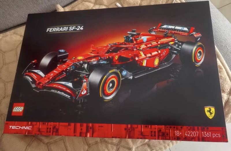 Lego 42207 Ferrari F1 Racing Car Mechanical Set Kidsren's Building Educational Blocks Boy Toy Gift