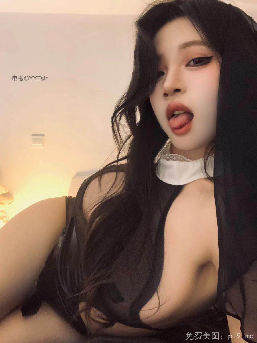 鹅鹅 私房性感纯欲情趣 睡裙头纱制服-品图吧